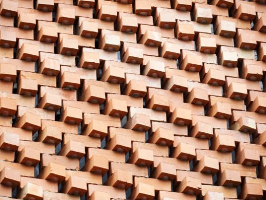 Red Bricks Pattern for Background.